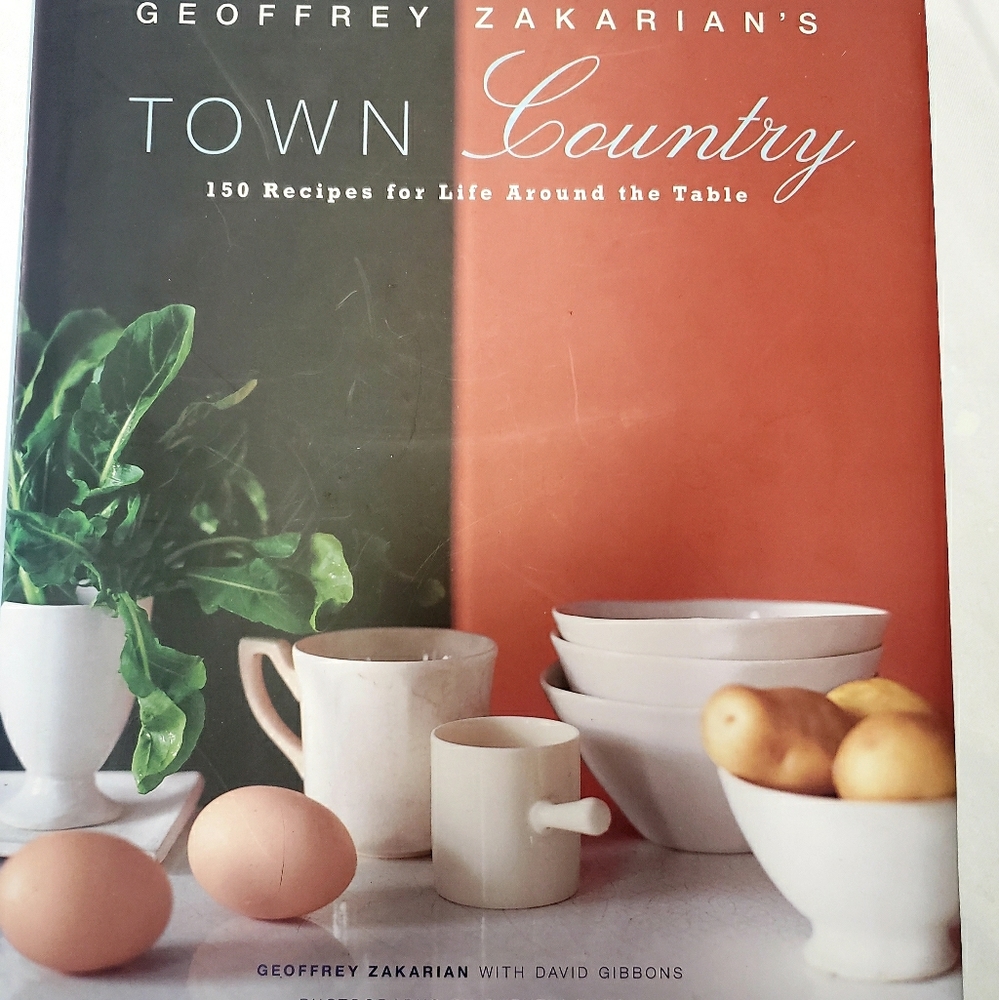 Geoffrey Zakarian Autographed Cookbook